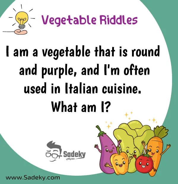 Brain teasers and riddles vegetables
