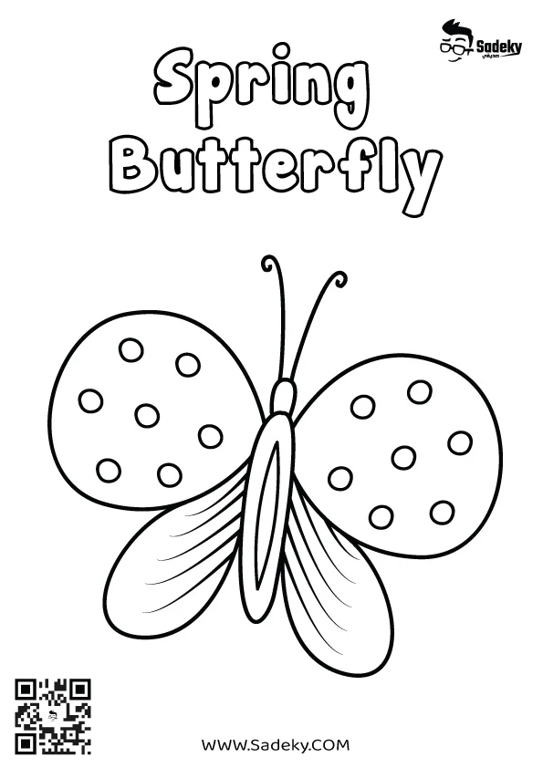 butterfly spring art drawings