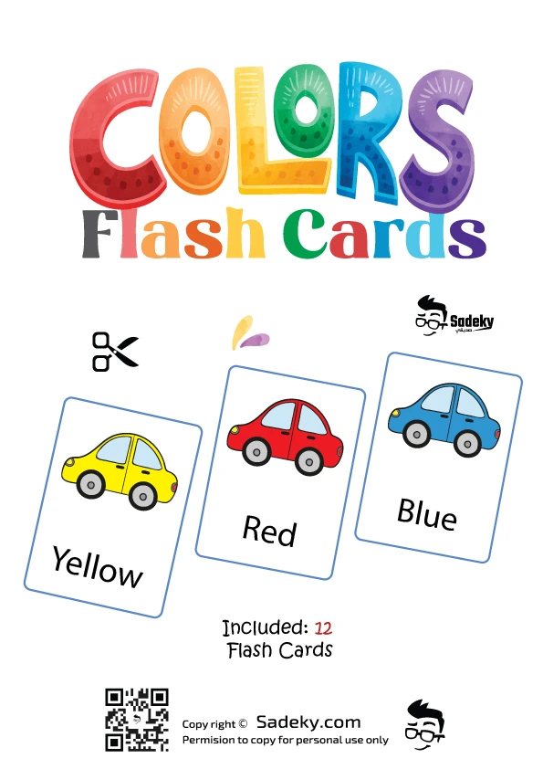 color flashcards 