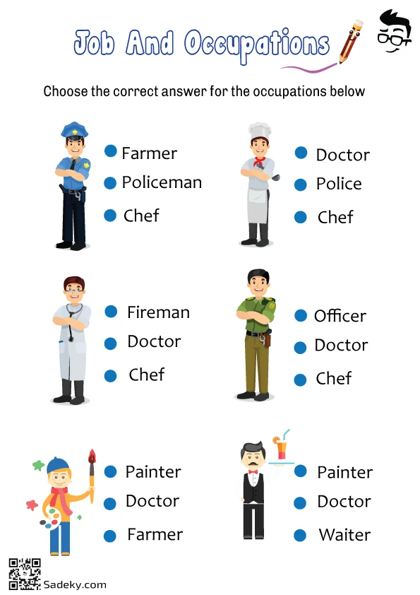 occupation activities for preschoolers