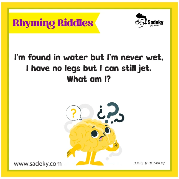 Easy Rhyming Riddles For Kids With Answers