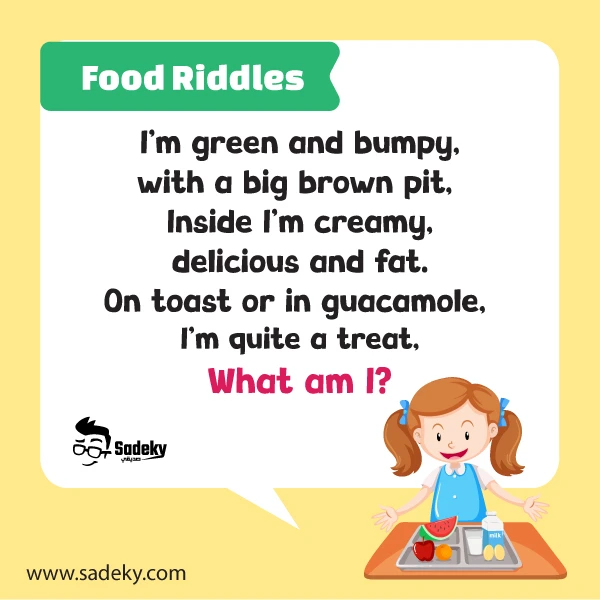funny riddle about food for kids