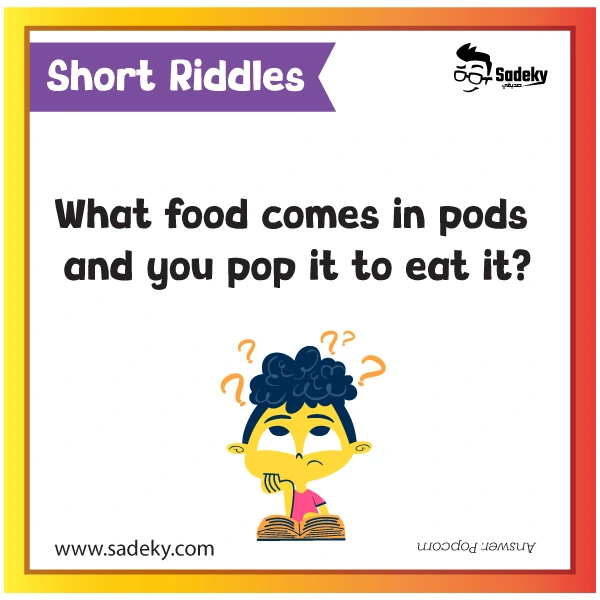 easy Food short riddles