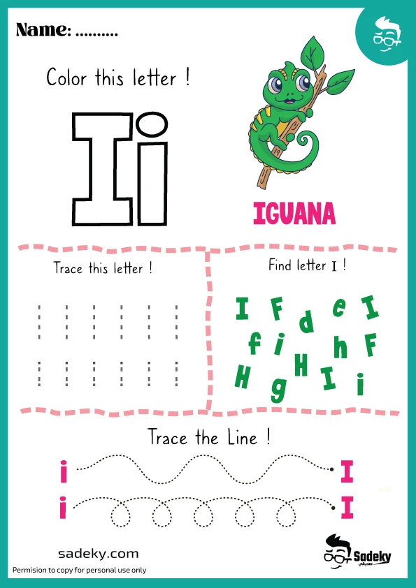 Letter I Worksheets Printable Letter I Worksheets Printable