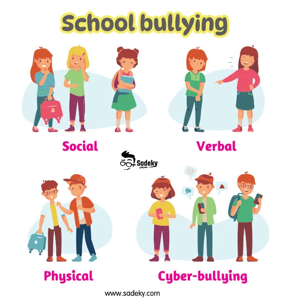 صور عن التنمر المدرسي