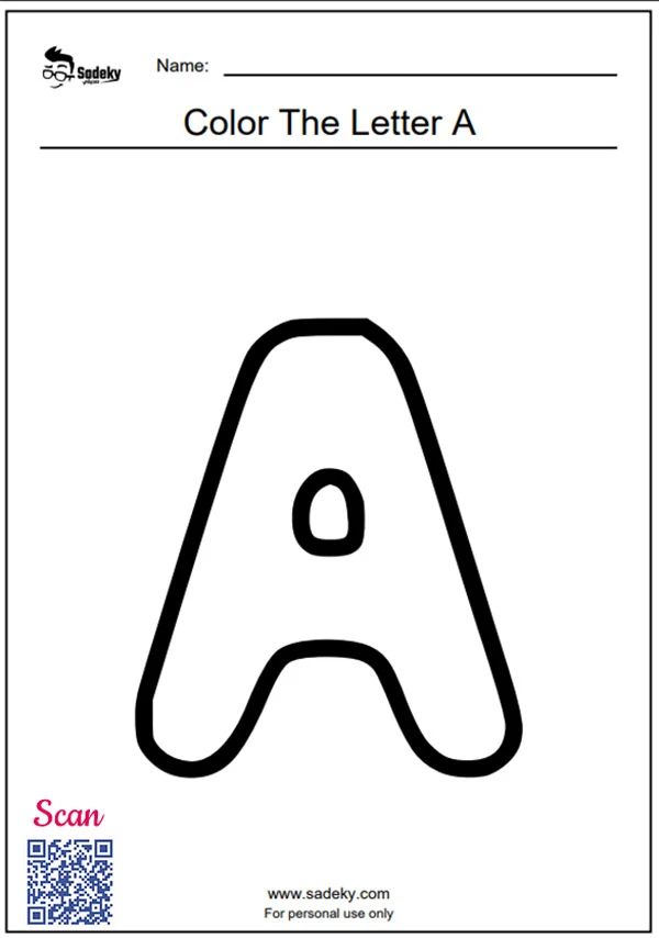 Generator letter to color online free