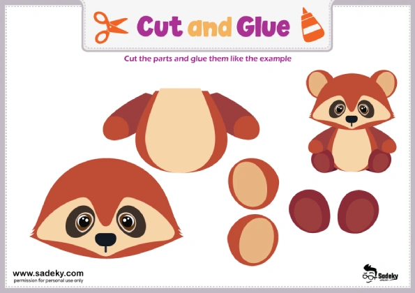 preschool cut and glue worksheets