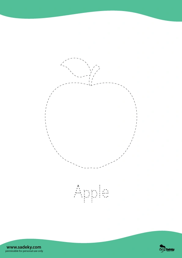 Tracing worksheets for Kindergarten kids