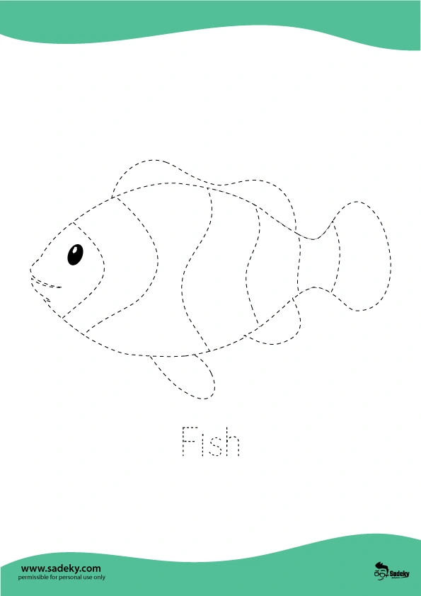 tracing and coloring worksheets pdf 