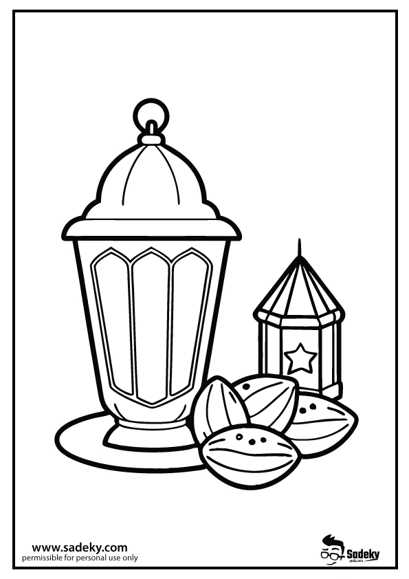 free ramadan coloring worksheets