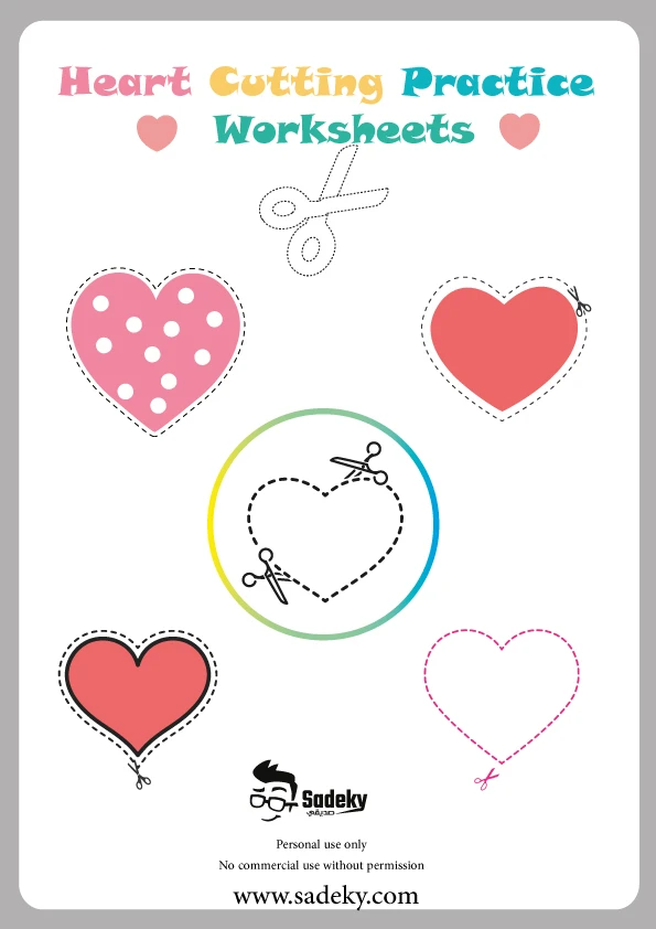 free heart cutting practice