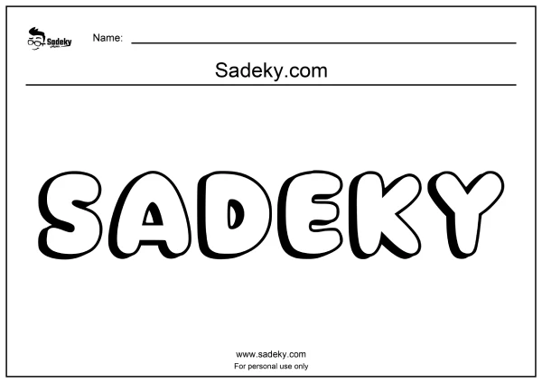 bubble letters generator to color in