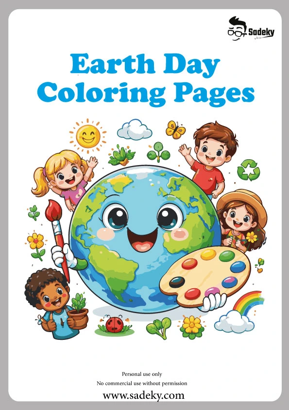 Earth Day Free Coloring Pages Free