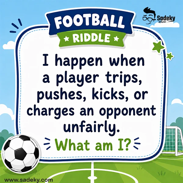 Easy tricky soccer riddles with answers