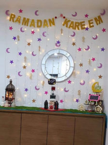 اشكار زينة رمضان في المنزل