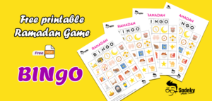 Free-! Ramadan Game-Ramadan BINGO Activity Printable