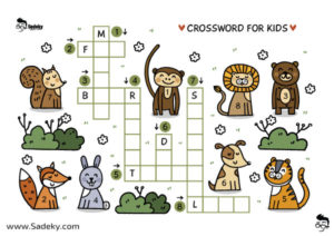 Free crosswords for 5-year-olds printable