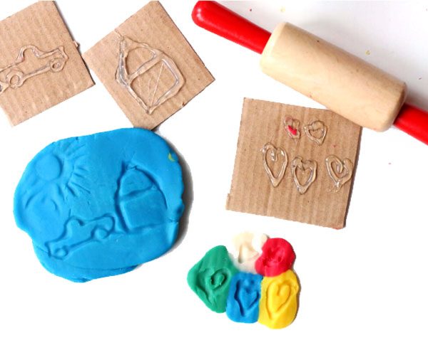 Ideas stamps for playdough