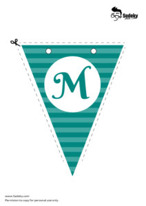 Free Ramadan Mubarak Bunting Printable 2025 | Sadeky