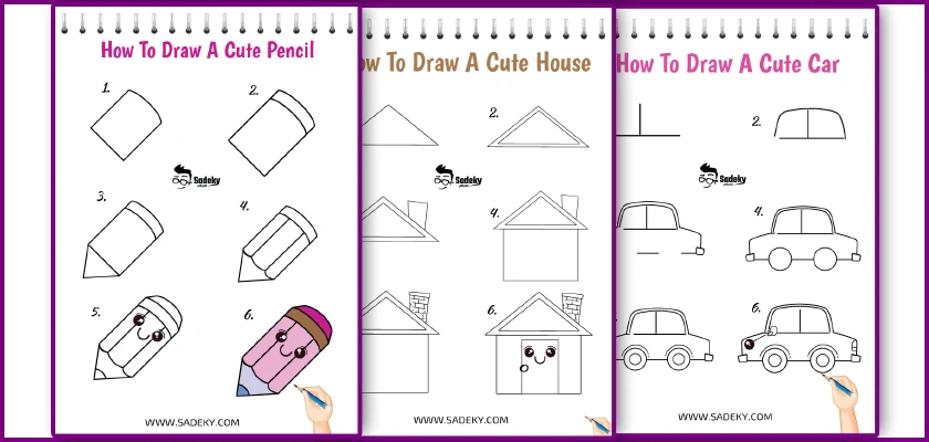 Cute And Easy Drawings Step By Step