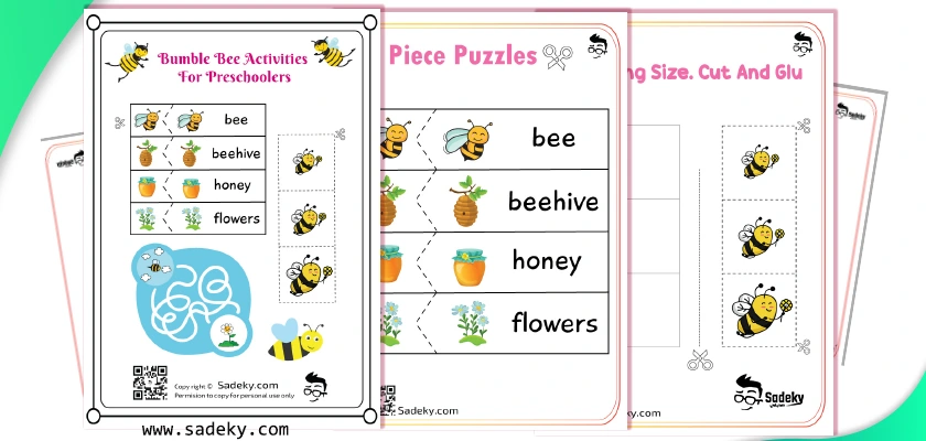 Bumble Bee Activities For Preschoolers