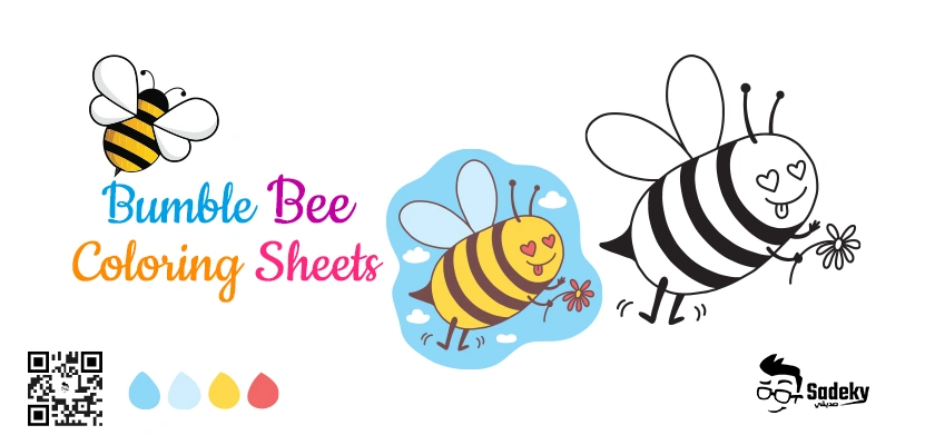 Bumble Bee Coloring Sheet