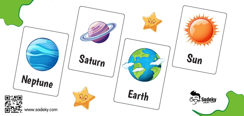 free printable solar system flashcards for kids