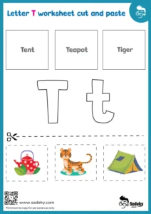 Letter-t-cut-and-paste-worksheet-printable | Sadeky