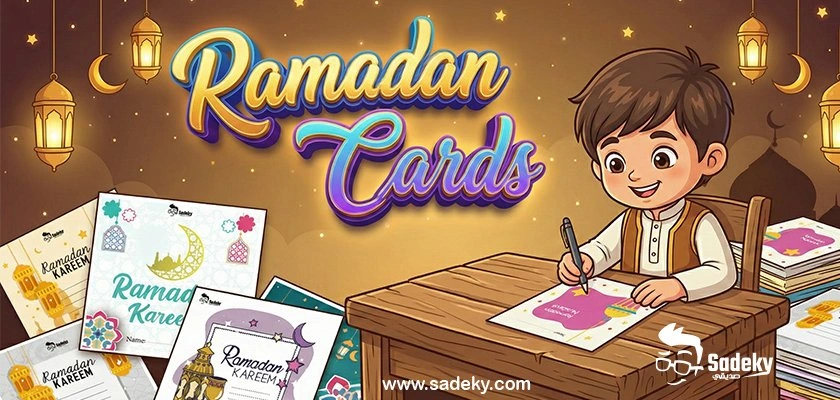 Cards for Ramadan mubarak Printable