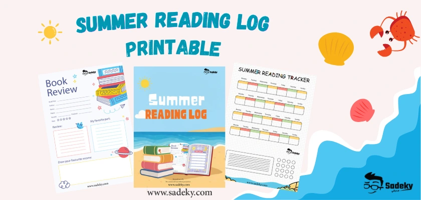 Free Summer Reading Log Printable PDF for Kids
