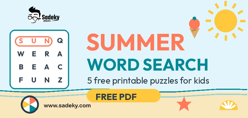 Summer Word Search Printable Free